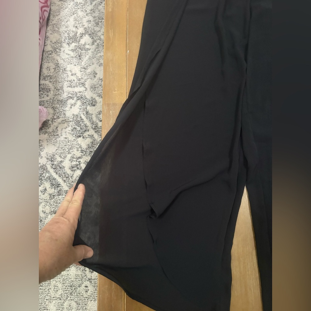 Time and Tru Sheer Black Pants - Picture 2 of 5